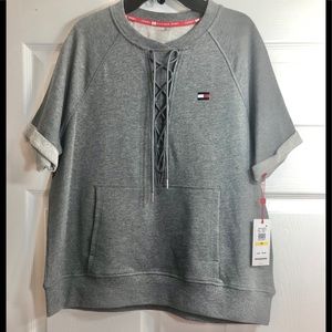 NEW Women’s Tommy Hilfiger Short Sleeve Sweatshirt